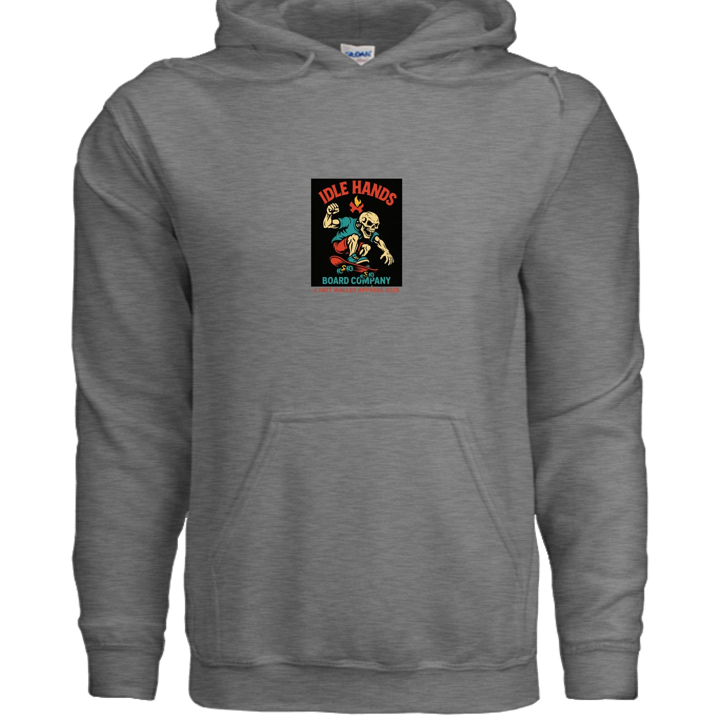 GRAPHITE HEATHER - FRONT