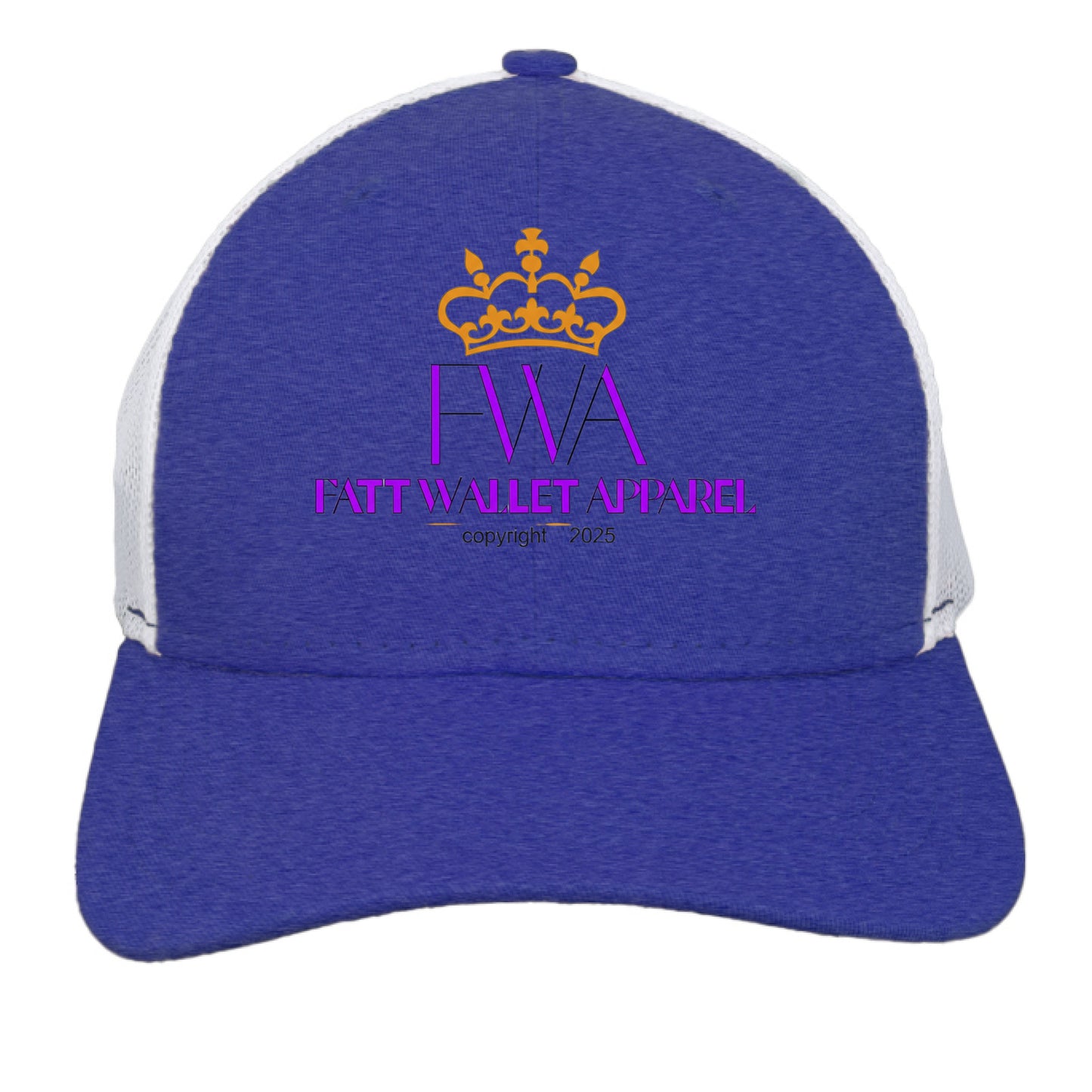 Heather Royal/White - FRONT